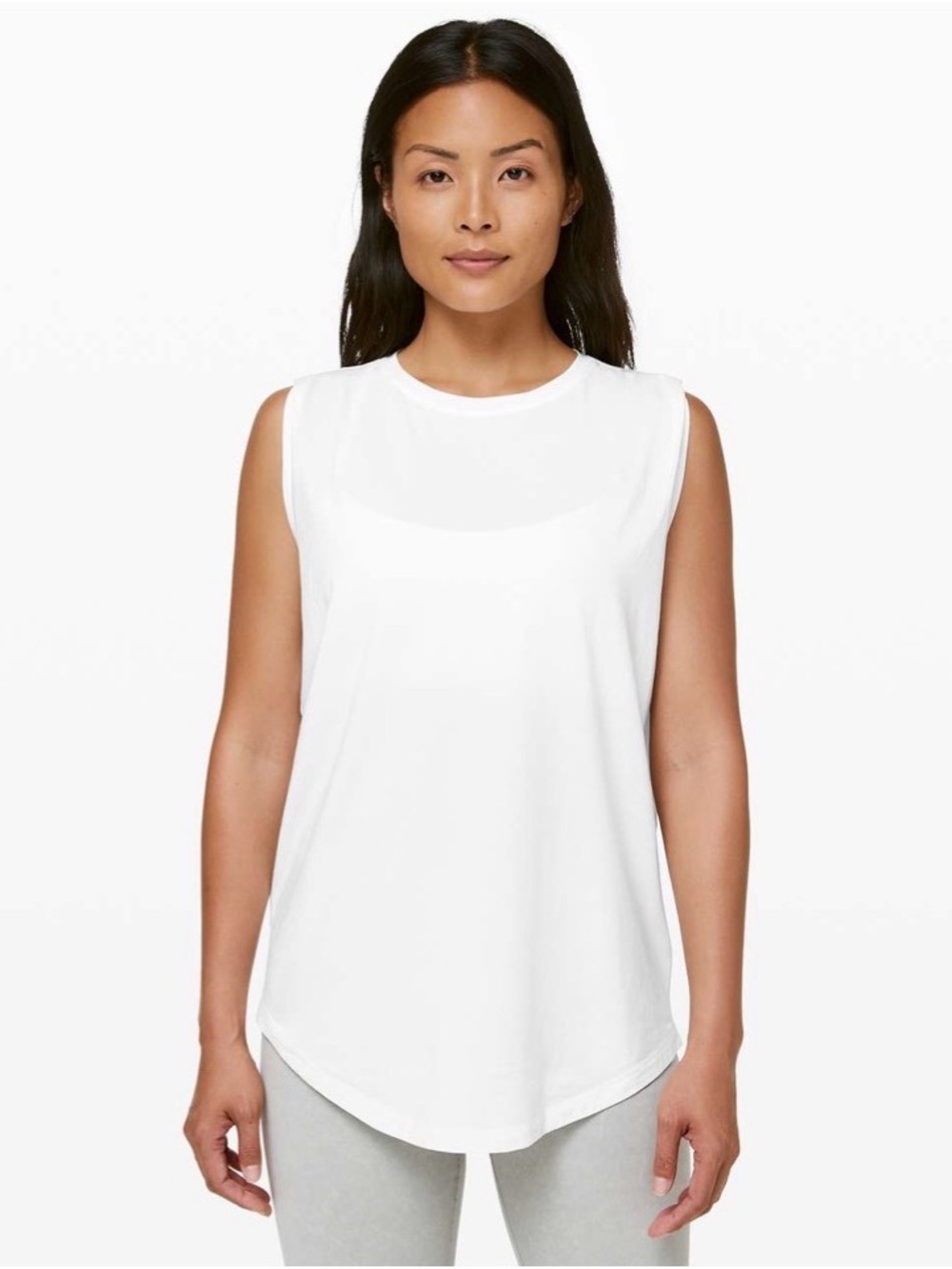 Lululemon Brunswick Muscle Tank - White